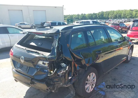 2016 Volkswagen Golf Sportwagen Tsi S 4-Door z USA, uszkodzony, nr VIN 3VWC17AU7GM502111